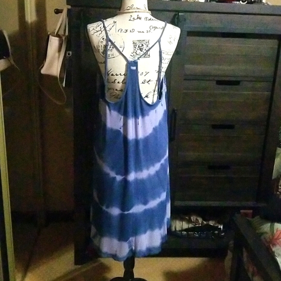 Volcom Grey and blue tye-dye sundress - Picture 5 of 13